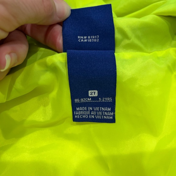 Nike Toddler Puffer Coat Size 2T Black and Grey - Picture 7 of 10